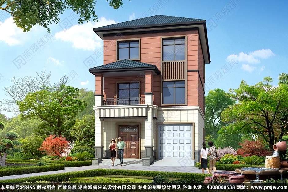 农村带车库的小型现代别墅设计图纸1.jpg