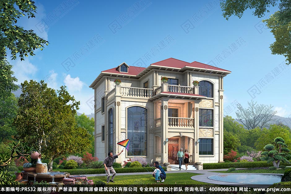 农村欧式别墅效果图大全1.jpg