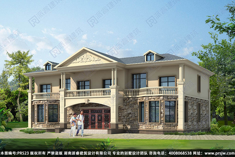 农村双拼别墅户型图pr523(1).jpg