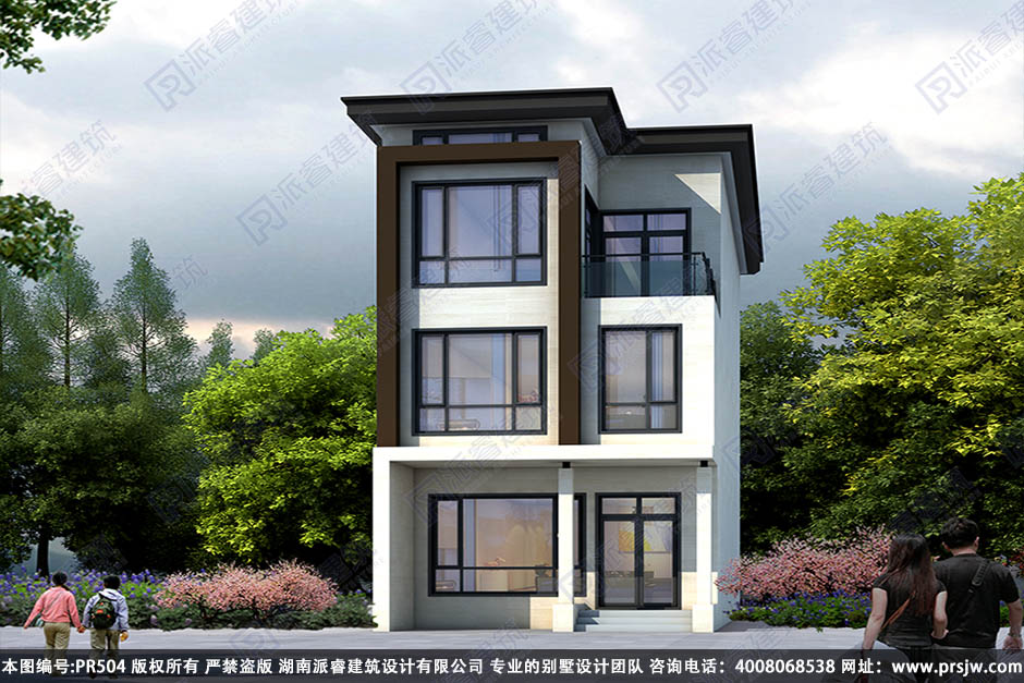 现代最新款农村自建房设计图pr504(1).jpg